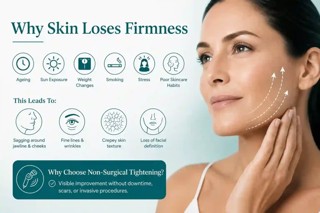What Makes Skin Lose Firmness and Why Do People Seek Non-Surgical Tightening Welford on Avon?