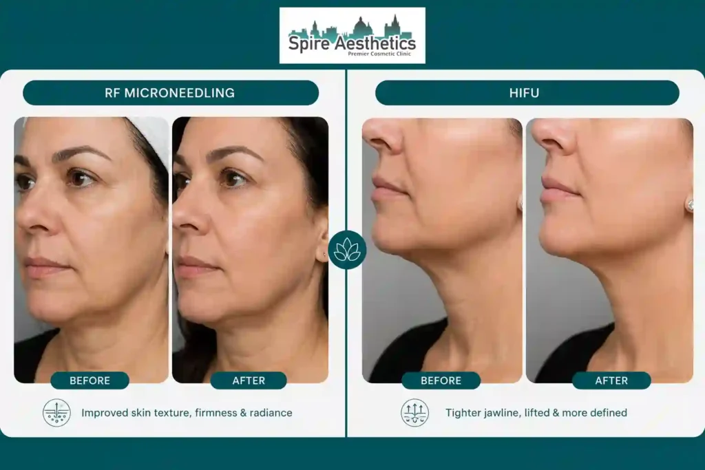 Can RF Microneedling and HIFU Be Combined Welford on Avon?